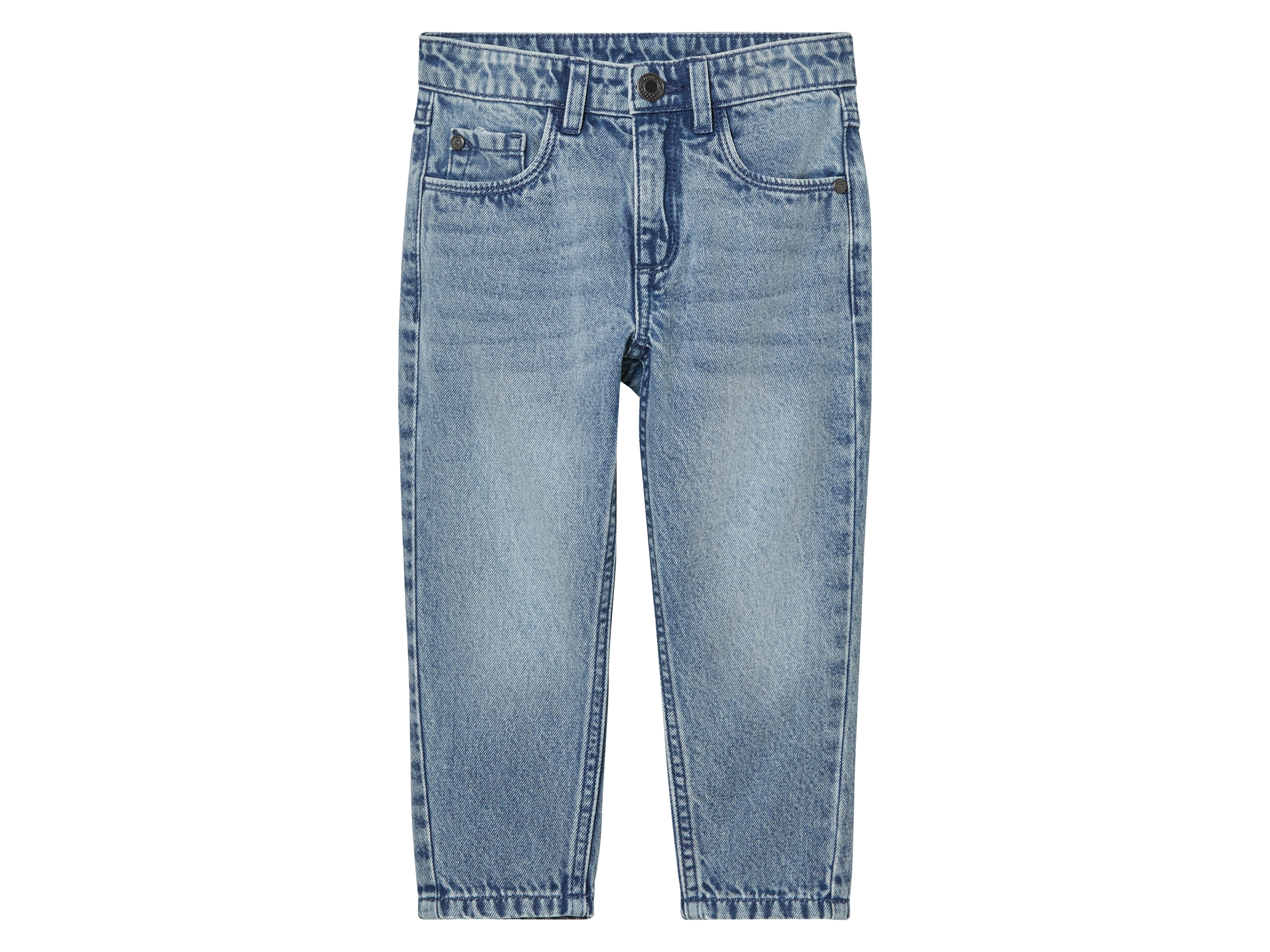 lupilu Jeansy dziecięce z bawełny, Relaxed Fit Niebieski, 116