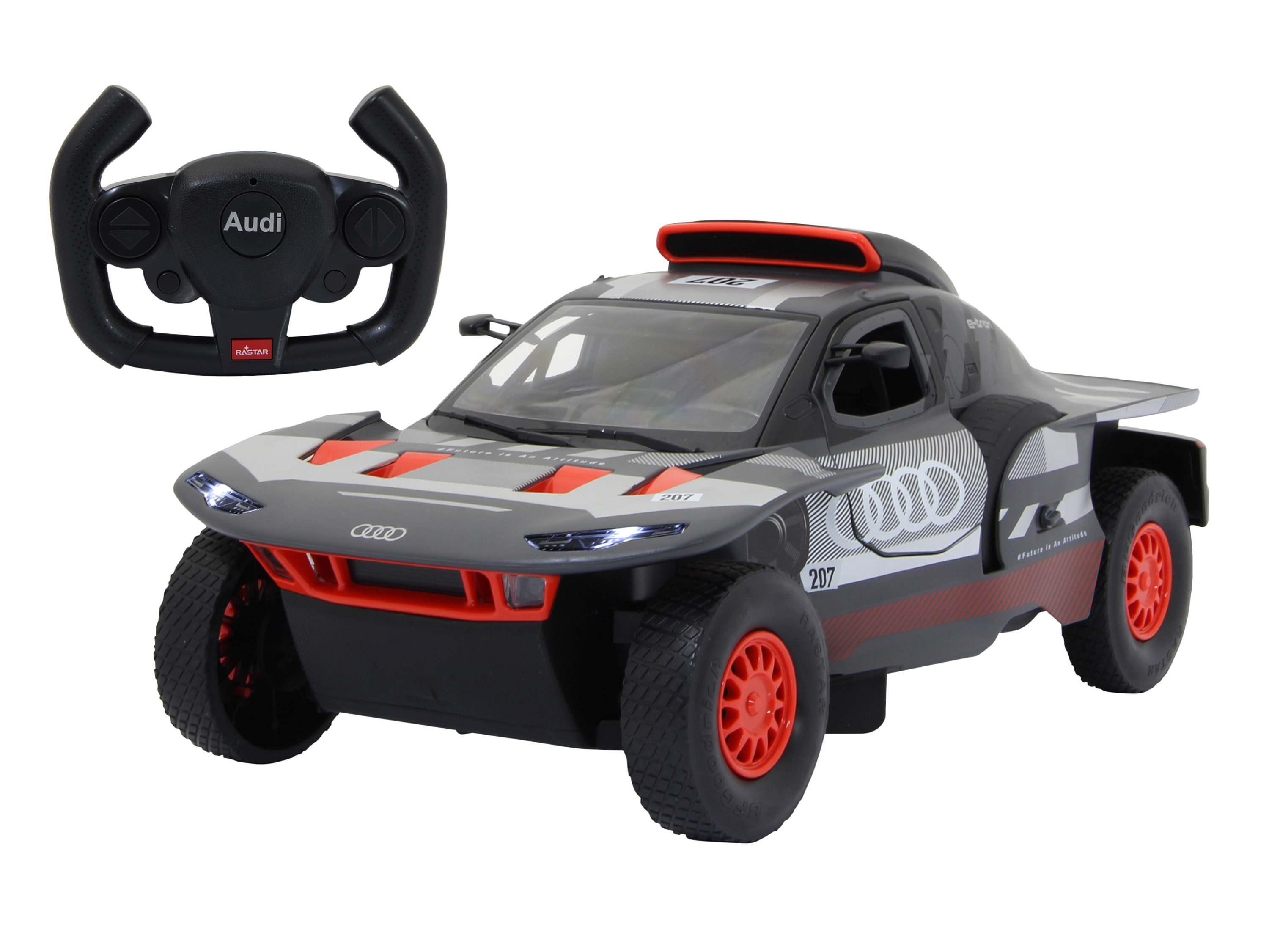 Jamara Model samochodu Audi RS Q e-tron E2, skala 1:14, wersja Deluxe