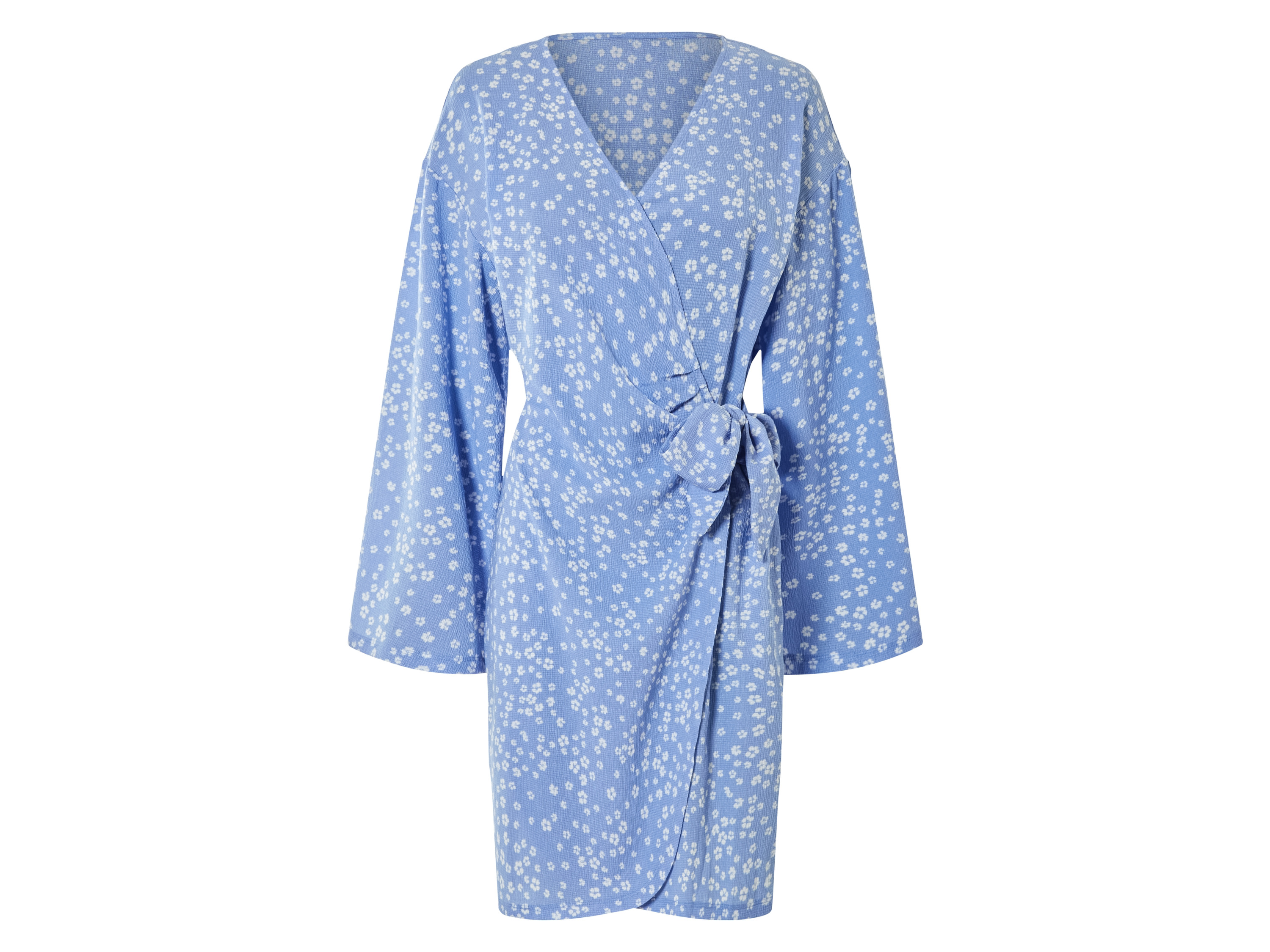 esmara Sukienka damska w stylu kimono Jasnoniebieski, L 44-46