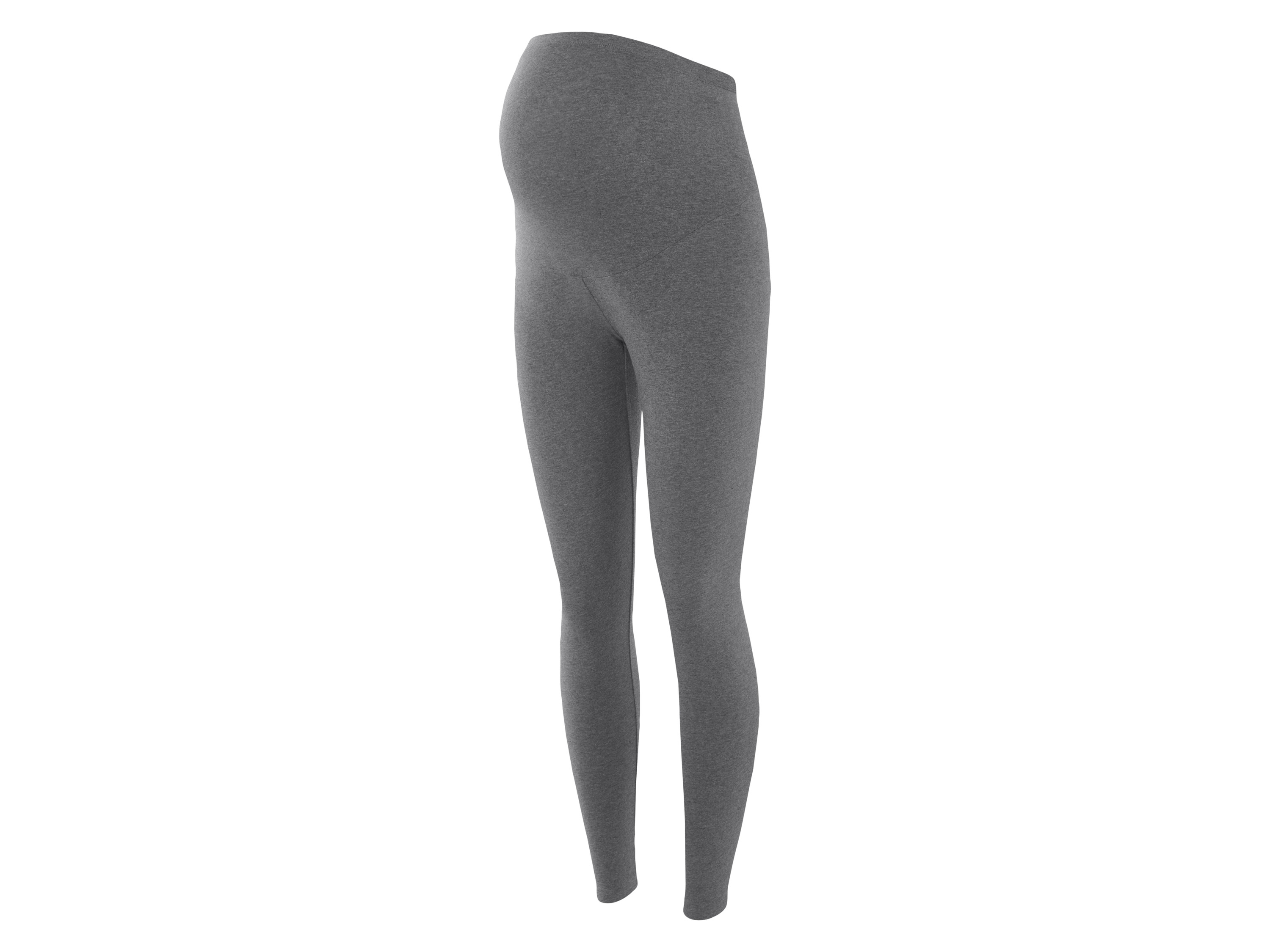 esmara Legginsy ciążowe z biobawełną Ciemnoszary, M40/42