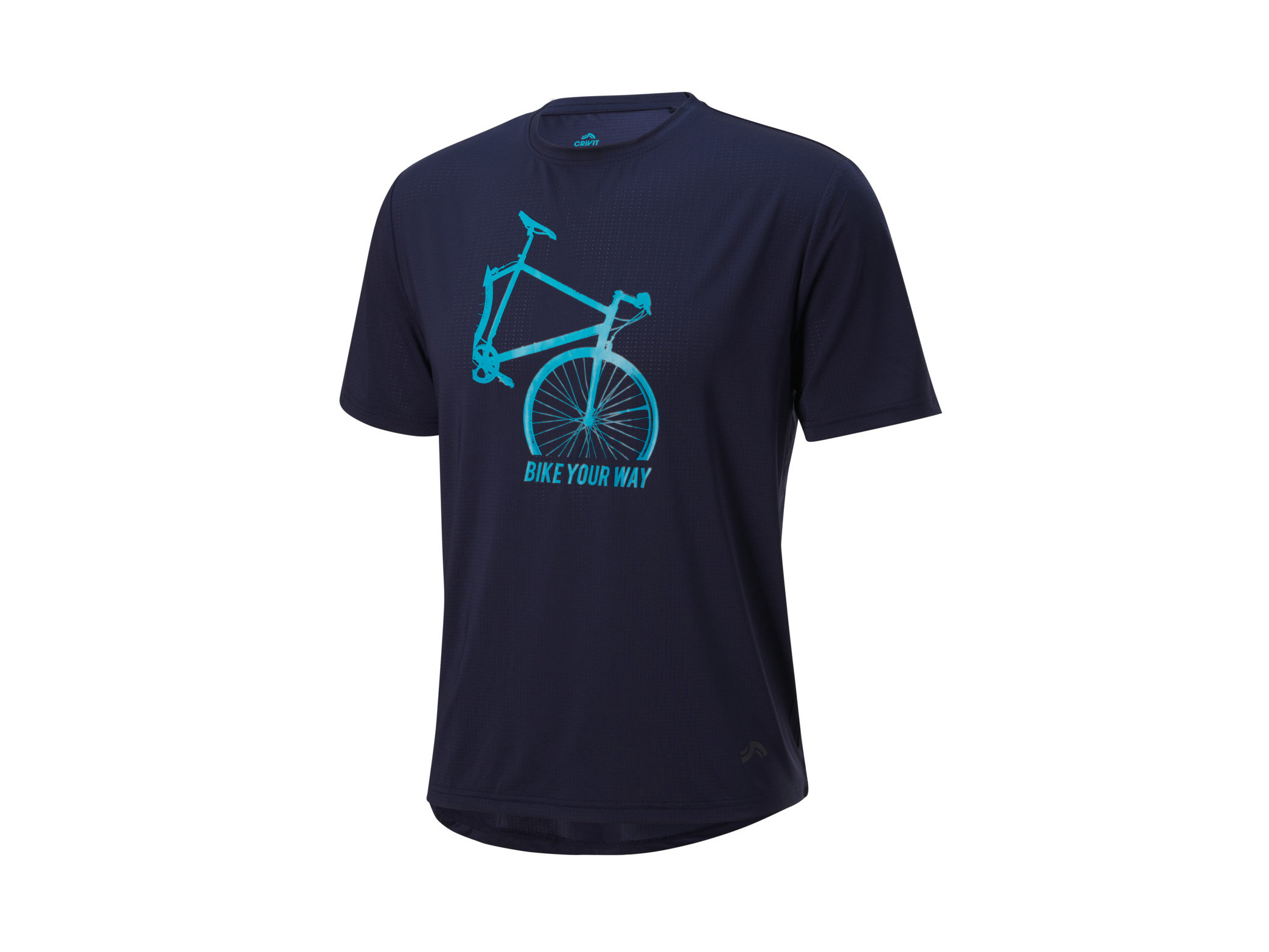Crivit T-shirt funkcyjny męski Granatowy, L 52/54