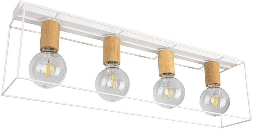 Darmowa Dostawa - Lampa podsufitowa 4x60 W biała Spot-Light Gretter 4040203930076