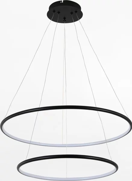 Darmowa Dostawa - Lampa wisząca 2x40 W czarna Zuma Line Marseille PL201004B2BK