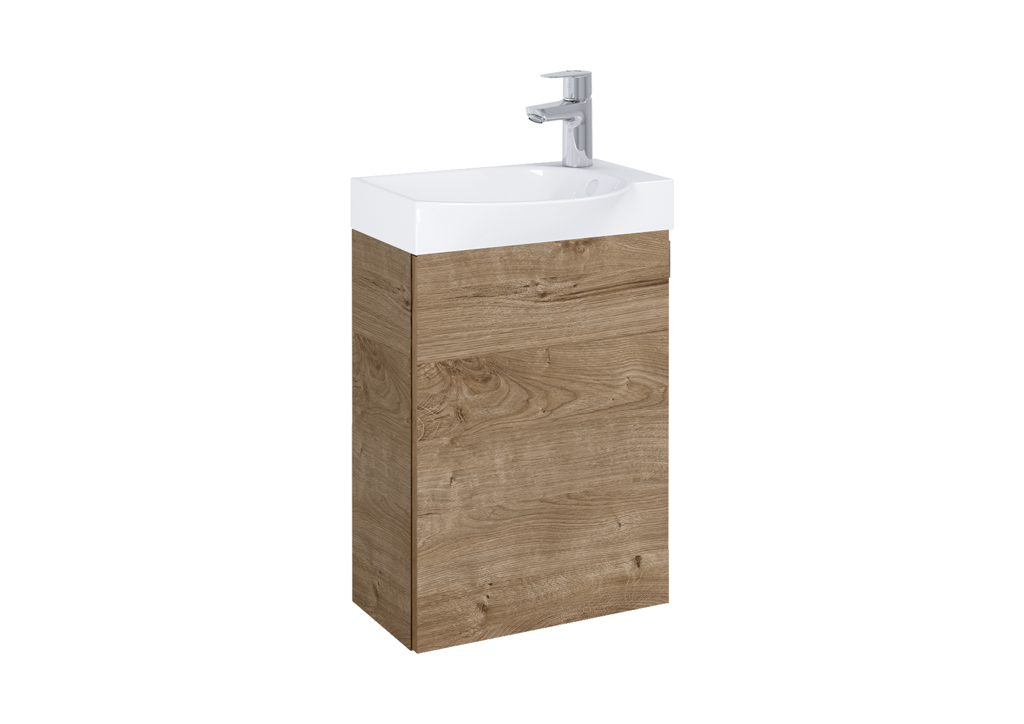 Darmowa Dostawa - Umywalka z szafką 45.2 cm dąb Roca Ravell A852448808