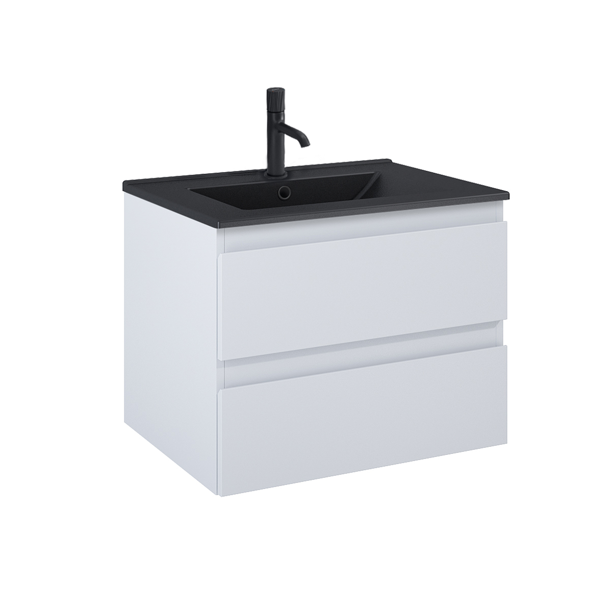 Darmowa Dostawa - Umywalka z szafką 60 cm szarą Oltens Vernal 68036700