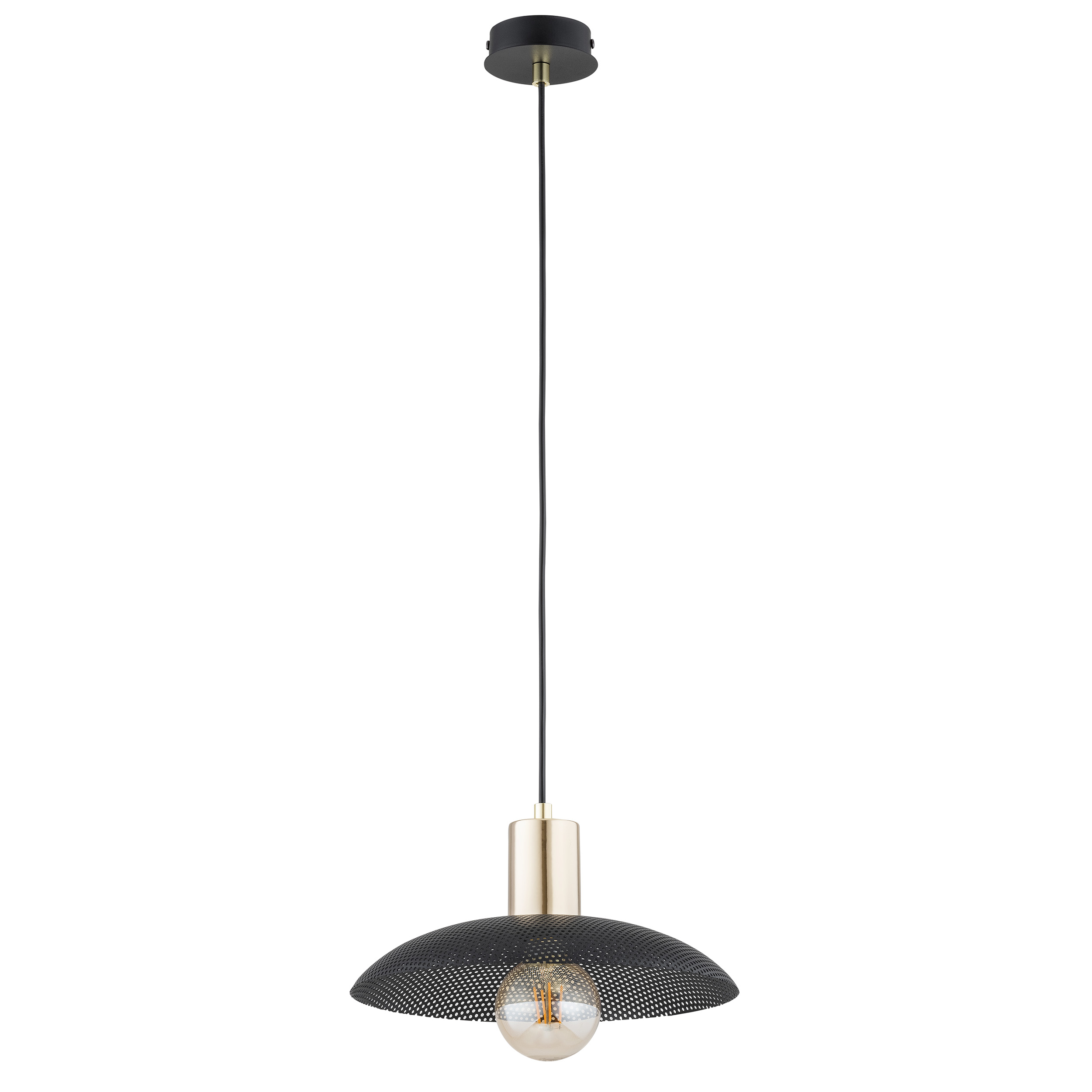 Darmowa Dostawa - Lampa wisząca 1x15 W czarny Emibig Spirit 13201