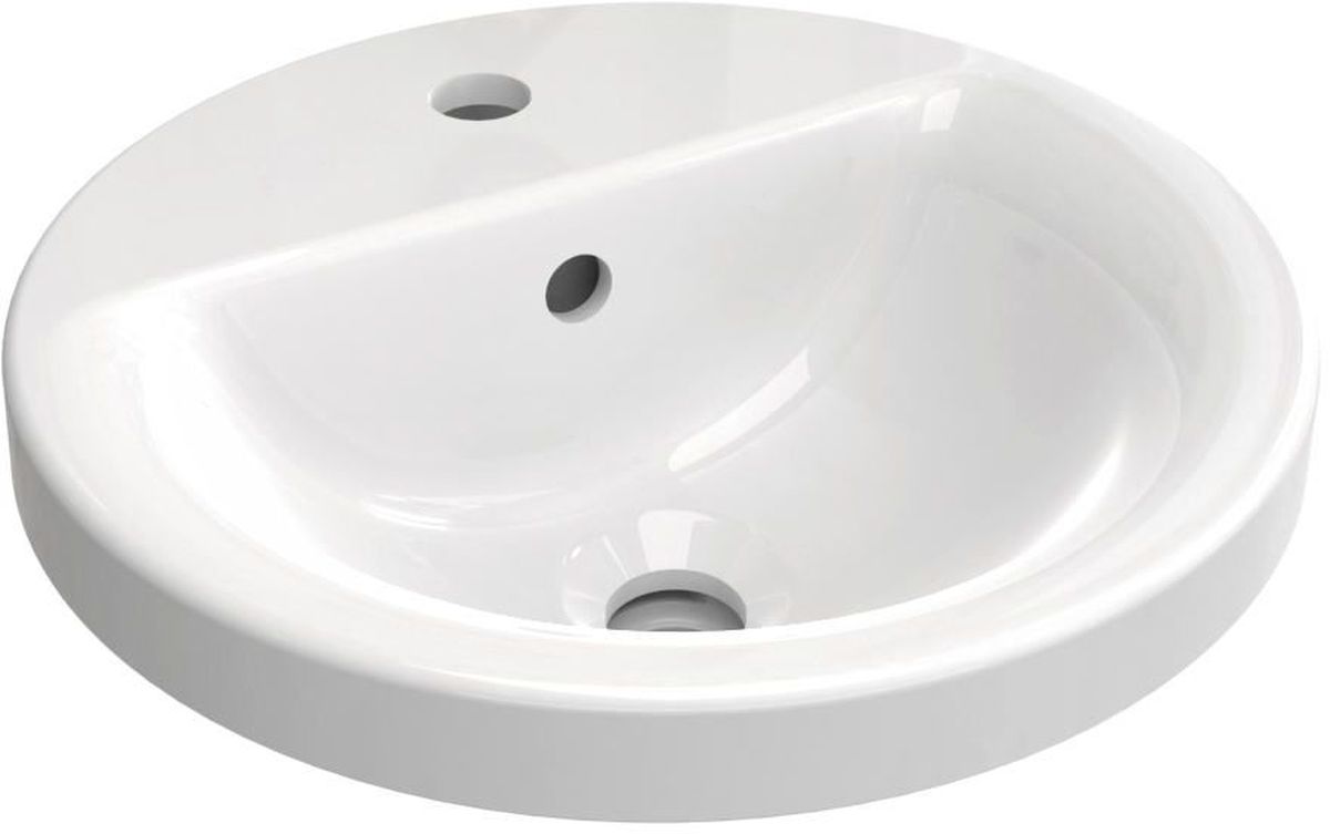 Darmowa Dostawa - Umywalka 38x38 cm okrągła wpuszczana biała Ideal Standard Connect E504101