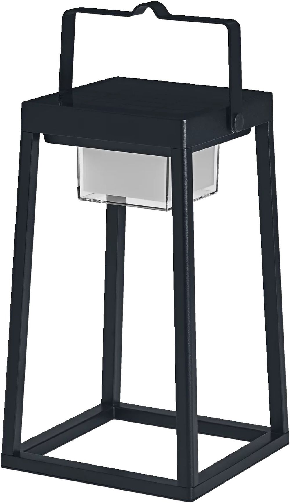 Darmowa Dostawa - Lampa solarna stojąca 1x3 W czarny Ledvance Smart+ Solar Table Lantern Multicolor 4058075763784