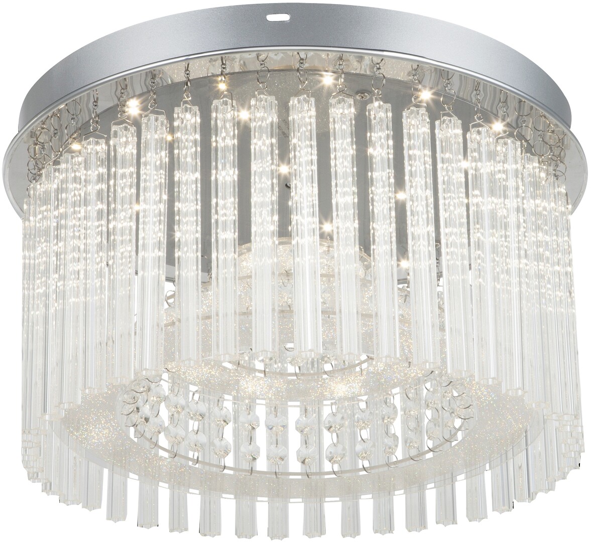 Darmowa Dostawa - Lampa podsufitowa 1x18 W chrom Rabalux Danielle 2449
