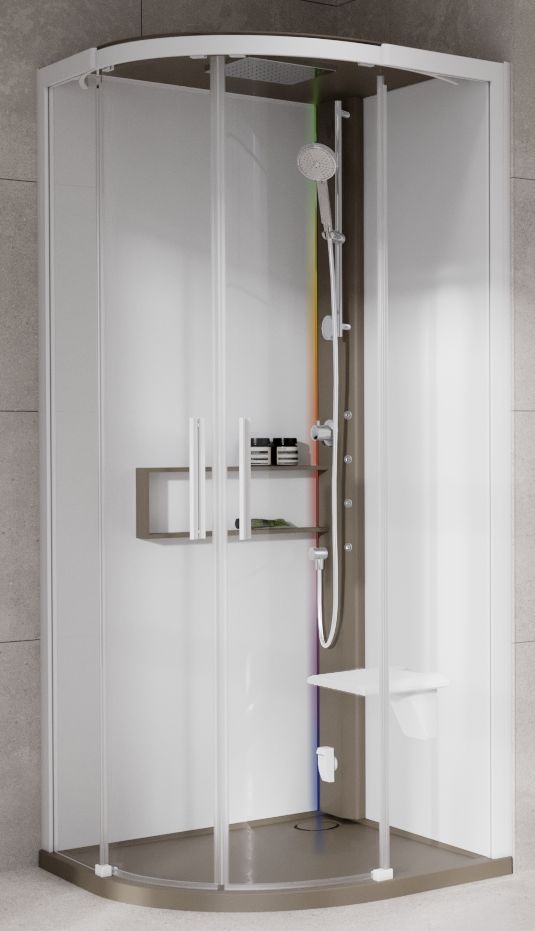 Darmowa Dostawa - Kabina z hydromasażem Novellini Glax G22R99M51TU