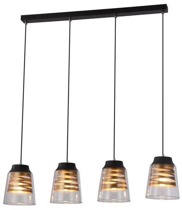 Darmowa Dostawa - Lampa wisząca 4x40 W złoty Candellux Fresno 3478124