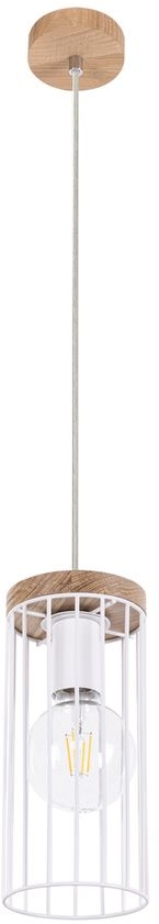 Darmowa Dostawa - Lampa wisząca 1x60 W biała Spot-Light Timeo 1017406630077