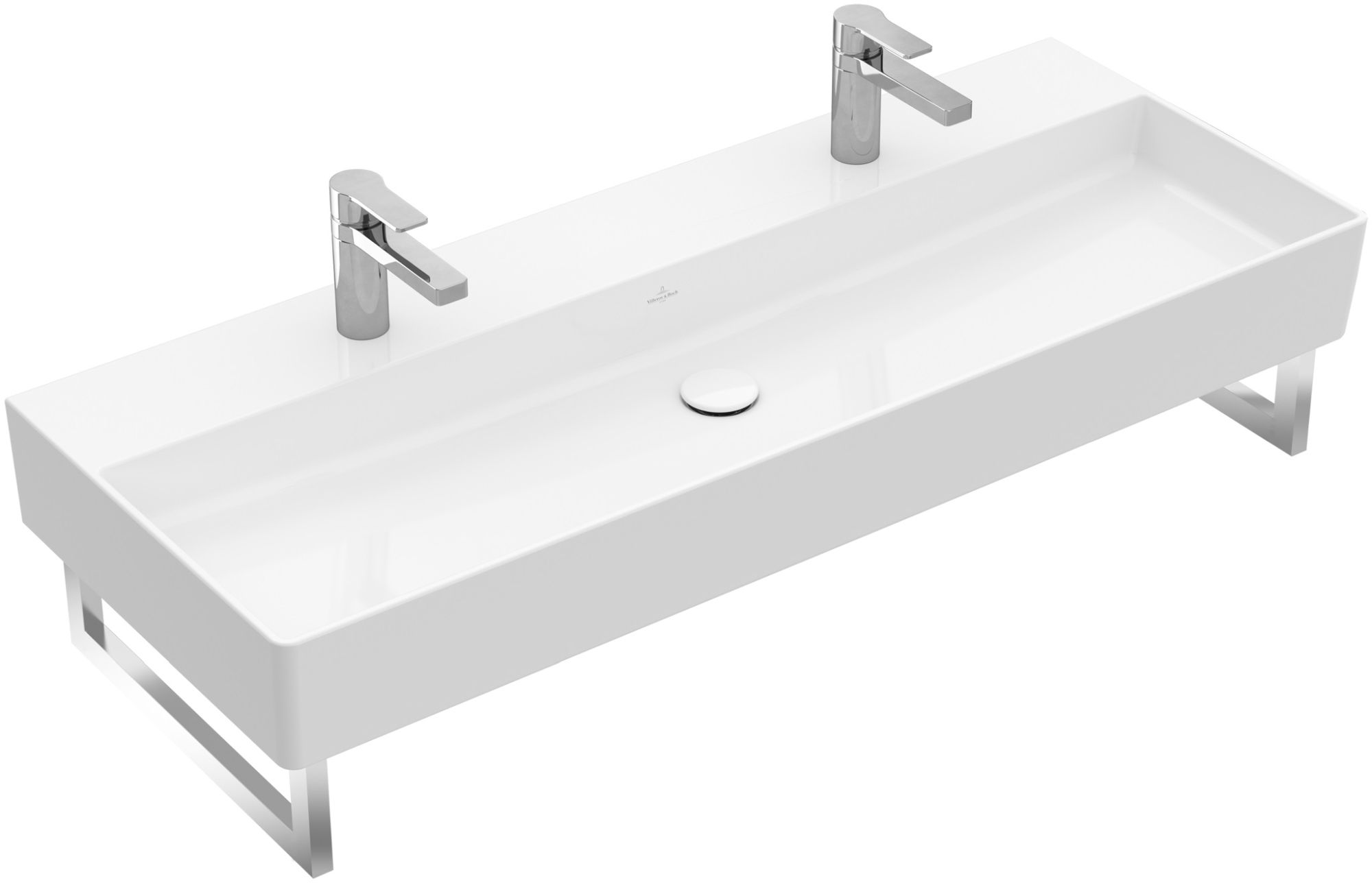 Darmowa Dostawa - Umywalka 120x47 cm prostokątna ścienna biała Villeroy & Boch Memento 2.0 4A22C1R1
