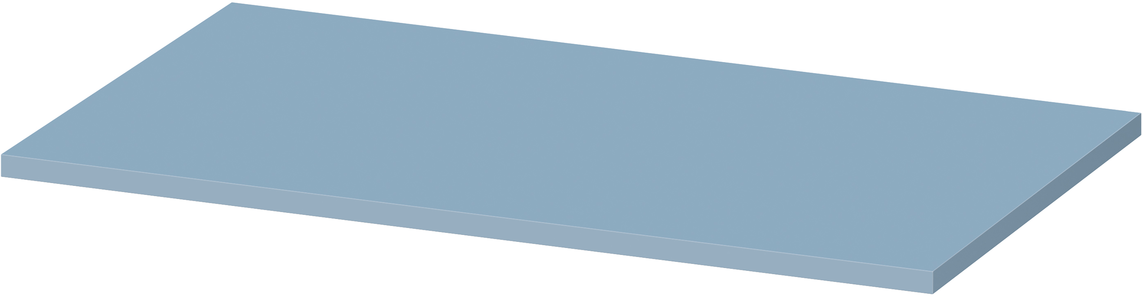 Darmowa Dostawa - Blat 80x45 cm niebieski Cersanit Larga S932031