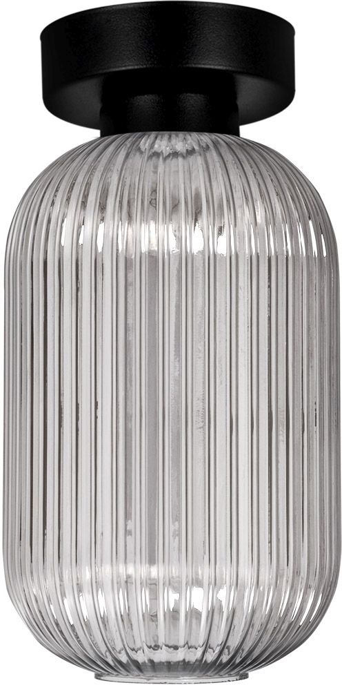 Darmowa Dostawa - Lampa podsufitowa 1x15 W czarna-grafitowa Kaja Silva K5752