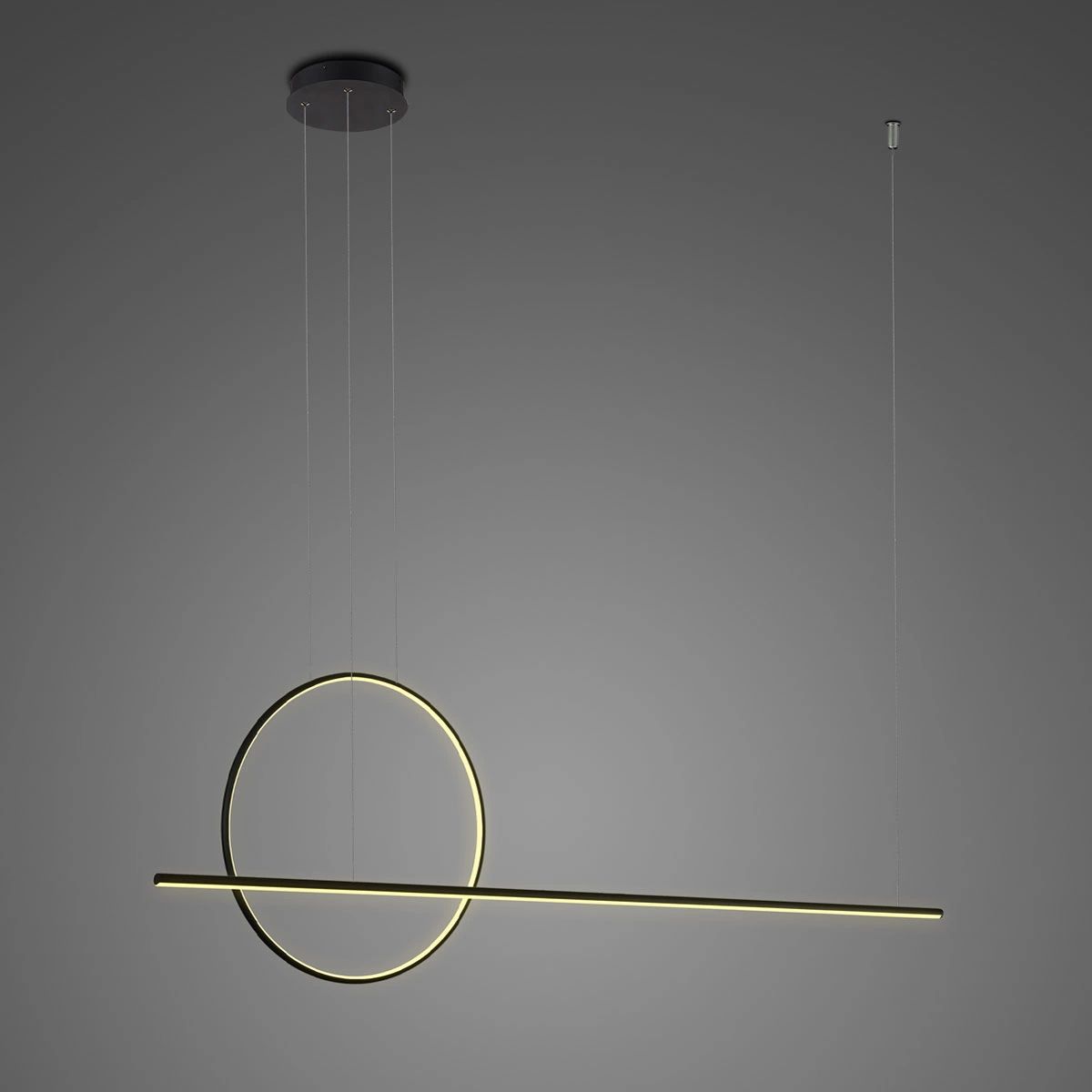 Darmowa Dostawa - Lampa wisząca 2x39 W czarna Altavola Design Linea LA087PX120403k39Wblack