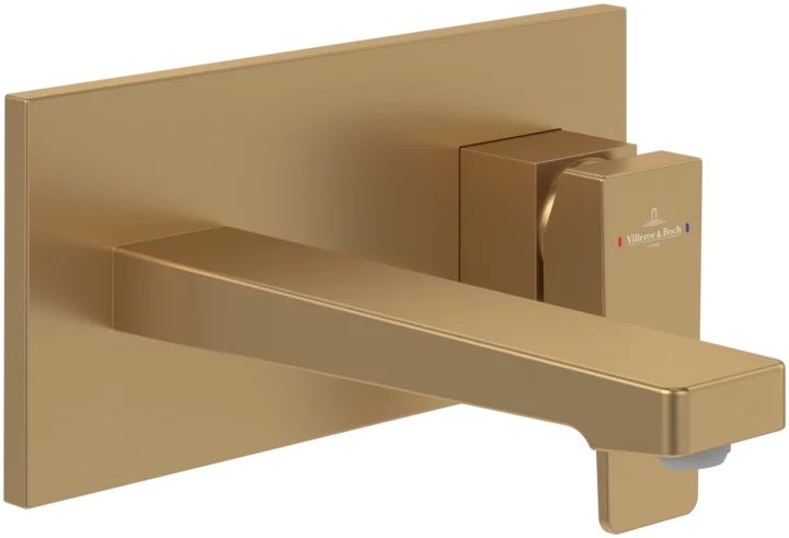 Darmowa Dostawa - Bateria umywalkowa podtynkowa złota Villeroy & Boch Architectura TVW12500300076