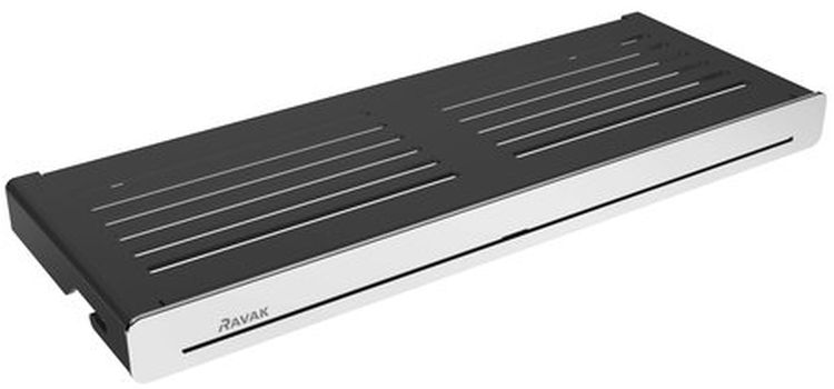Darmowa Dostawa - Półka 27.8 cm czarna-chrom Ravak Slim X07P575