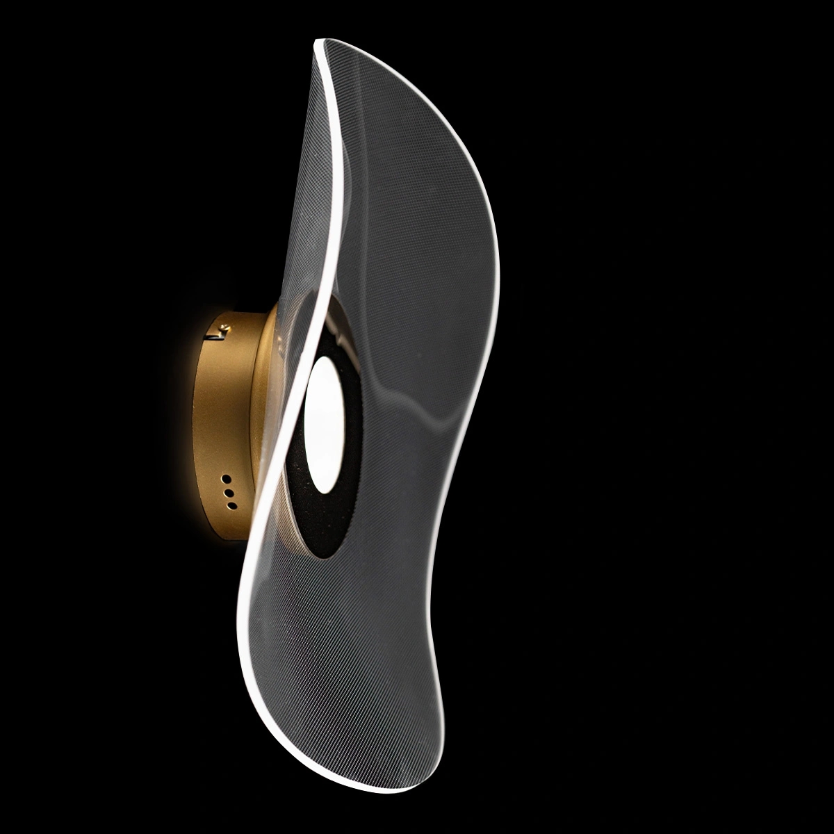 Darmowa Dostawa - Kinkiet 1x30 W przezroczysty Altavola Design Velo LA101WE1gold