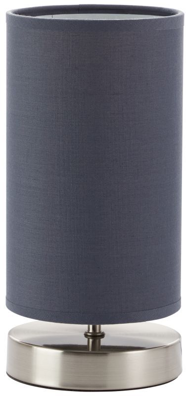 Darmowa Dostawa - Lampa stołowa 1x40 W szary Brilliant Clarie 1324722