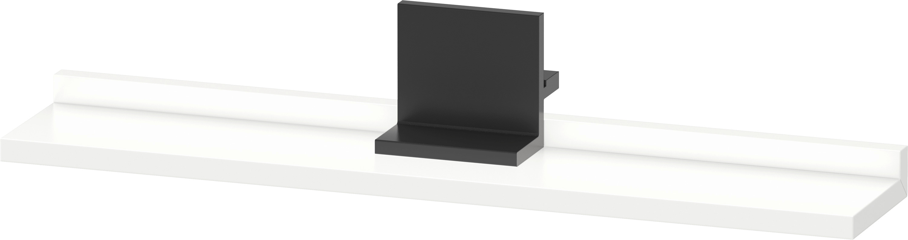 Darmowa Dostawa - Półka 60 cm biała-czarna Duravit Sivida SV74310BD180000