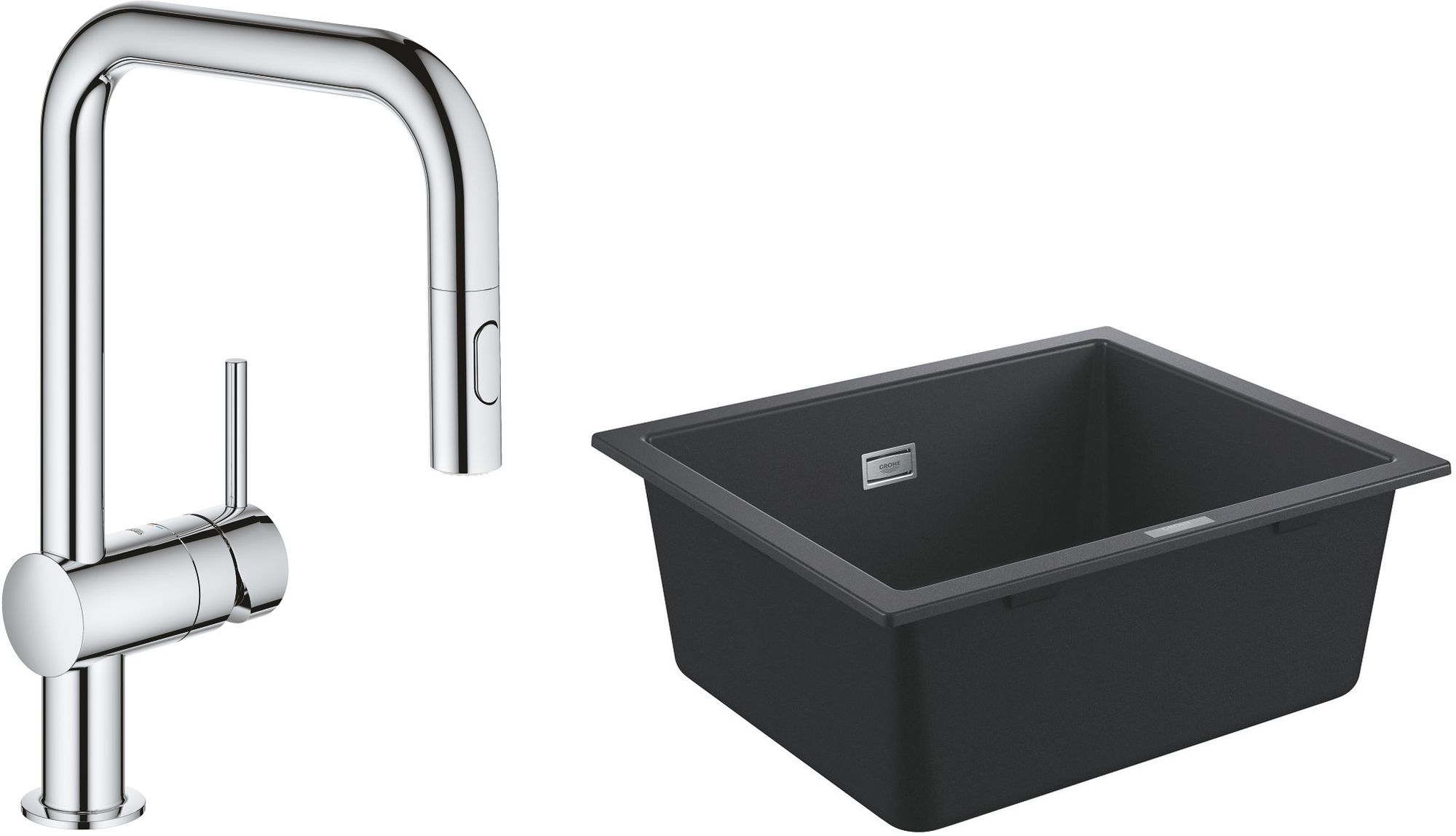 Darmowa Dostawa - Zlewozmywak z baterią Grohe K700 abset2088