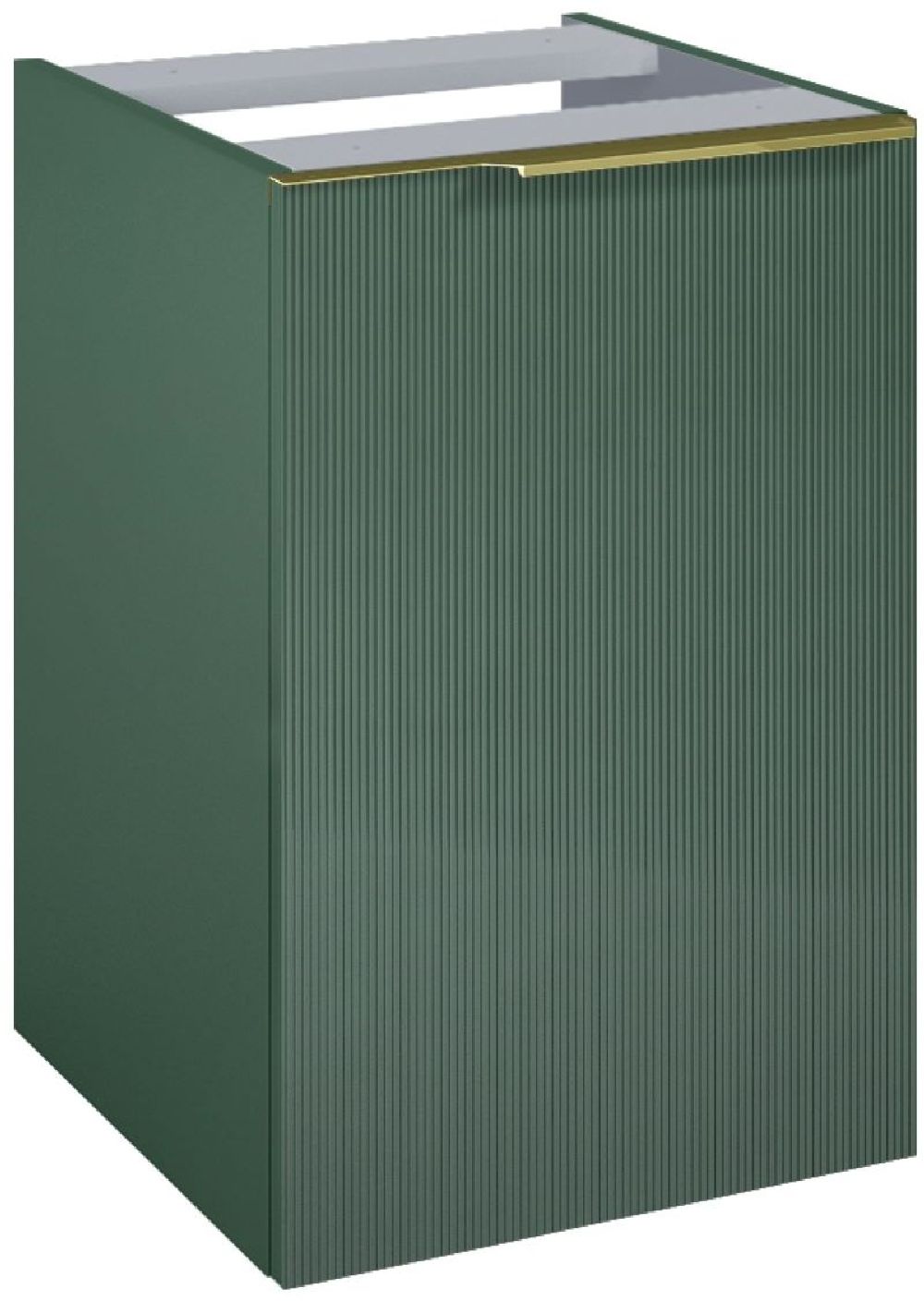 Darmowa Dostawa - Szafka 40x45.3x63.5 cm boczna wisząca zielona Elita Soho RE080402047010