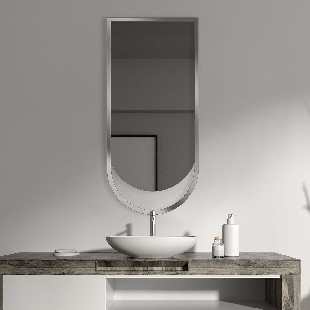 Darmowa Dostawa - Lustro 40x110 cm srebrny Guarda Ravel FORRAVSREBRNY40X110