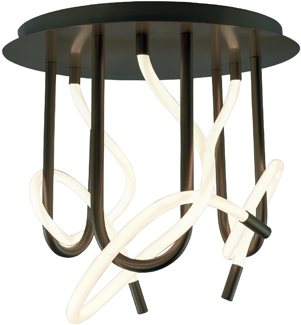 Darmowa Dostawa - Lampa podsufitowa 1x45 W czarna Zuma Line Balbo 2023573BK