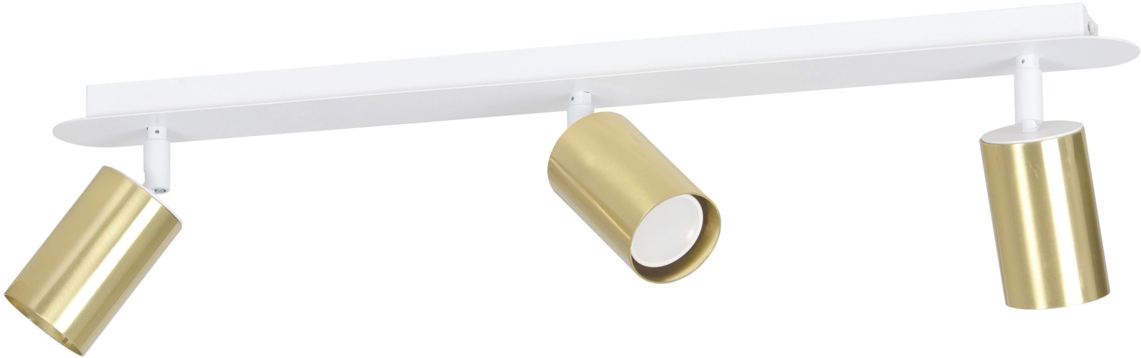 Darmowa Dostawa - Lampa podsufitowa 3x8 W biała-złota Emibig Zen 6233