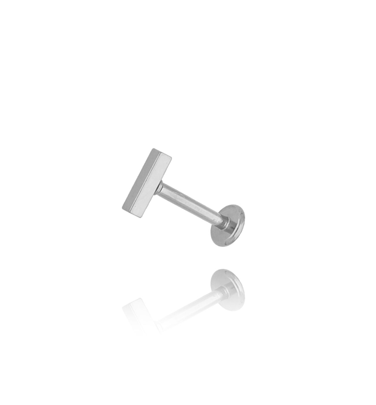 Kolczyk srebrny z patyczkiem Piercing KSA0579