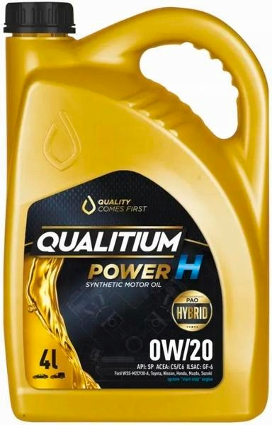 QUALITIUM POWER H 0W20 4L - Petrostar