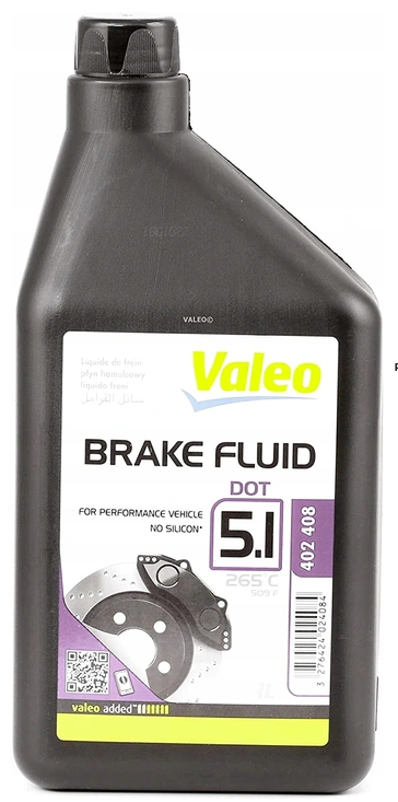 VALEO DOT 5.1 PŁYN HAMULCOWY 402408 1L - Petrostar