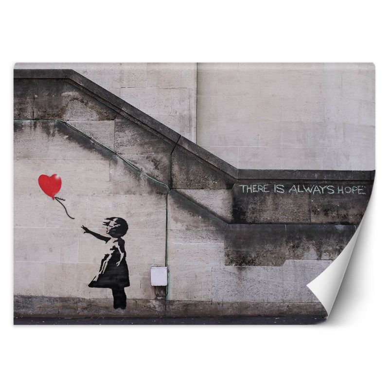 Fototapeta Feeby Dziewczynka z balonikiem Banksy graffiti 450x315 1 szt