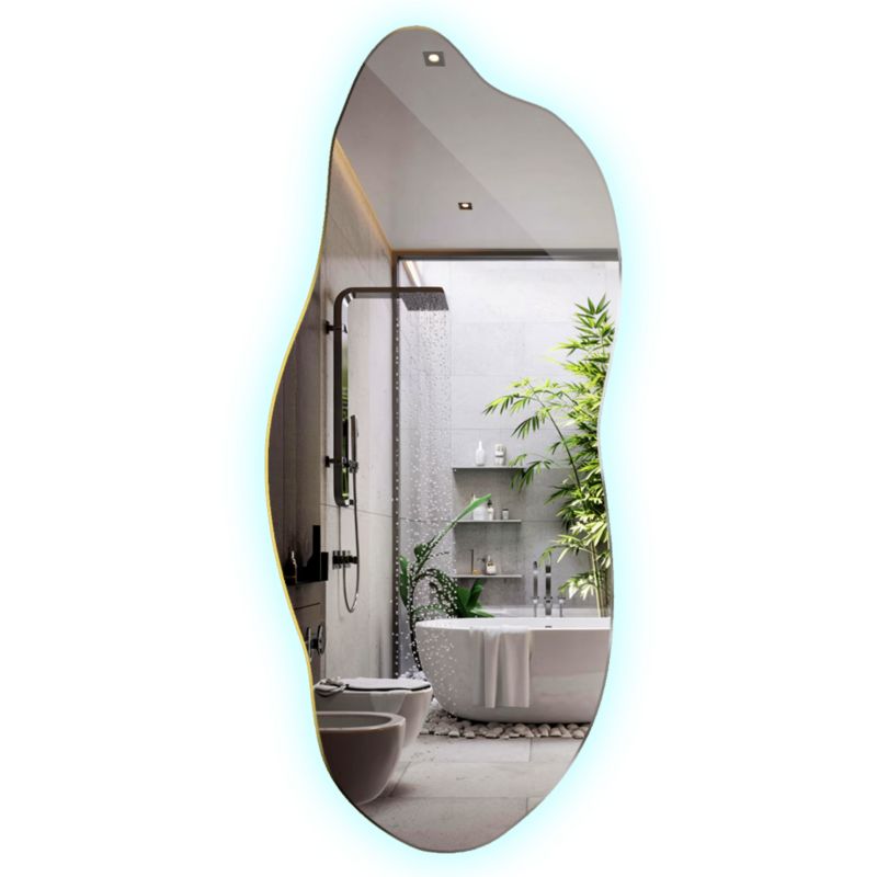 Lustro LED Tulup organiczne 40x90 cm zimne 1 szt.