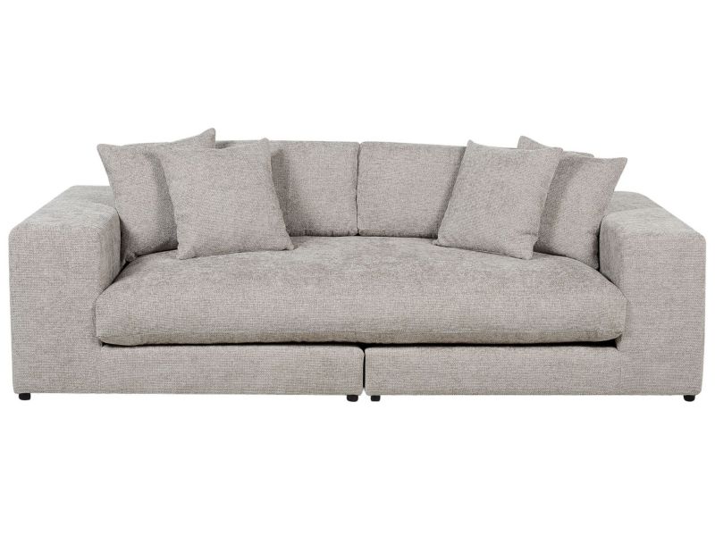 Sofa 3-osobowa beżowoszara Glorvika 1 szt.