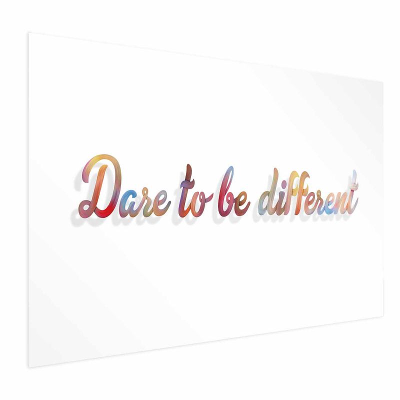 Plakat Artgeist Be different 60x40 cm bez ramy 1 szt