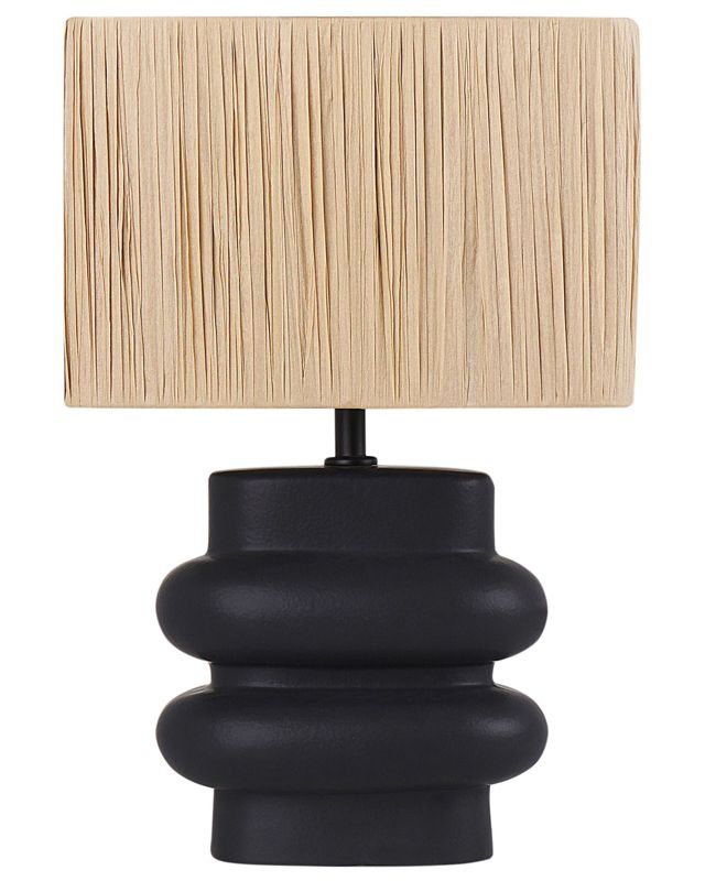 Lampa stołowa Judy Ceramika Czarny 1 szt.