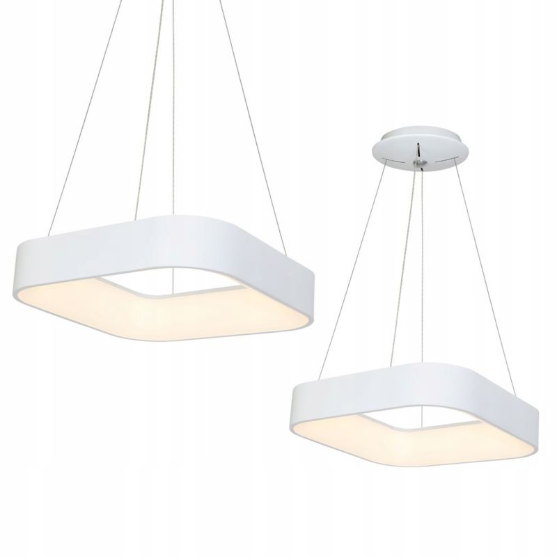 Lampa sufitowa wisząca Light Home LH Astro White 24W LED 4000K 1680lm biały 1szt.