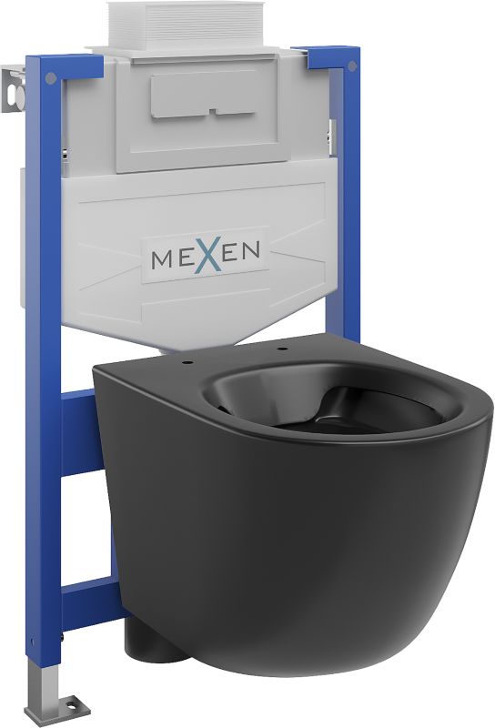 Zestaw WC Mexen Lena czarny mat 48x36x35.5 cm 1 szt.