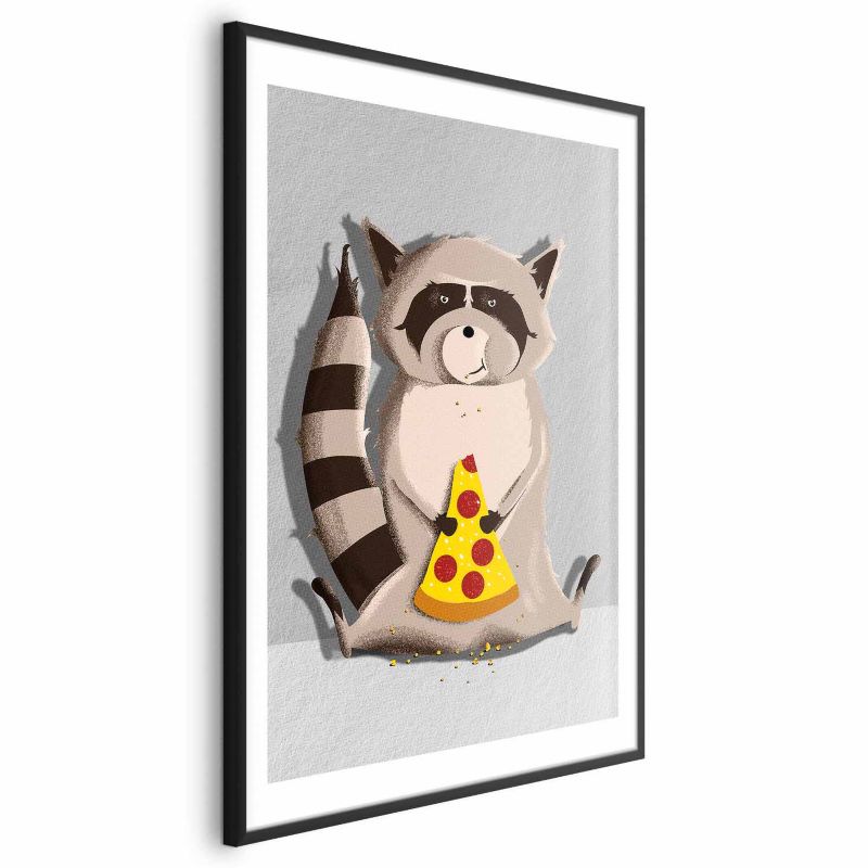 Plakat Artgeist Szop łasuch 29,7x42 cm z ramą czarną 1 szt