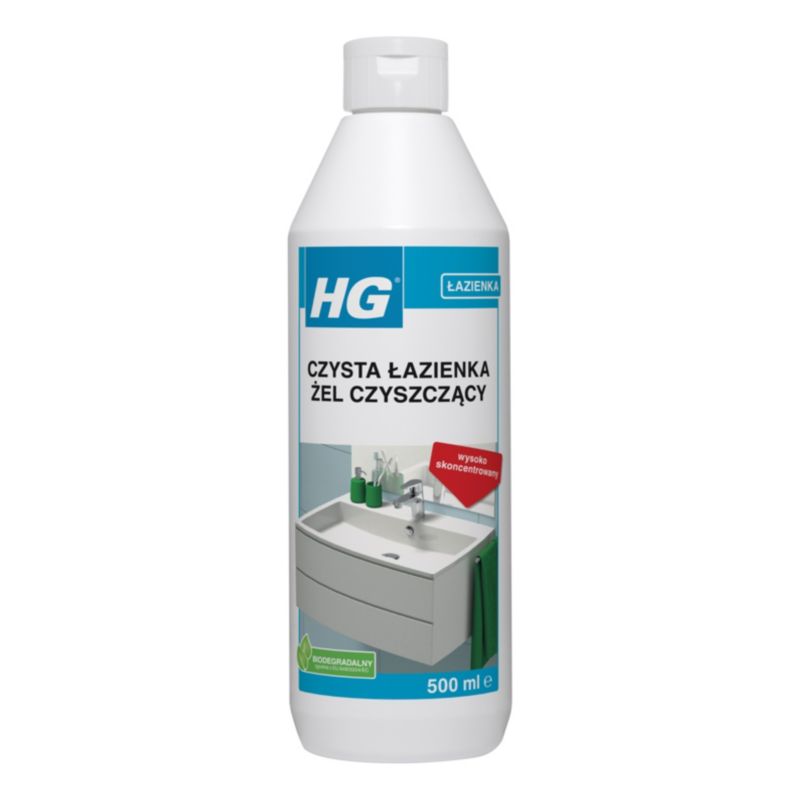 Środek HG Czysta łazienka żel 0,5 l