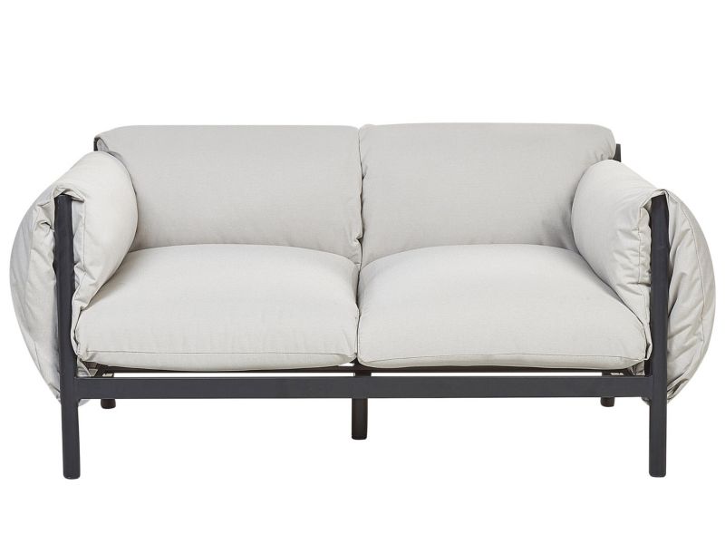 Sofa dwuosobowa Esperia Metal Szary 1 szt.