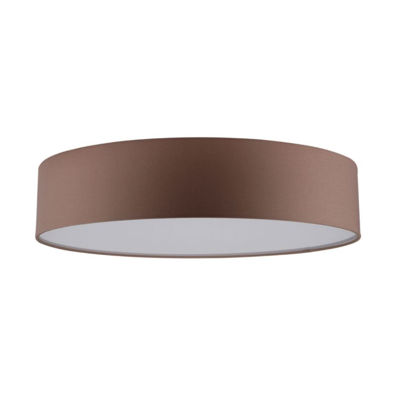 Lampa Sufitowa SPOT Light 4xE27 Max.25W Elegancka Brązowa Tkanina, Polski Producent, 1 szt.