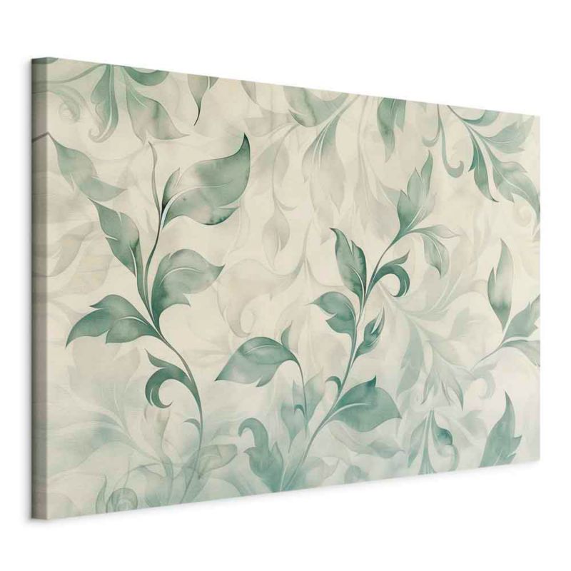Obraz Artgeist Akwarelowe listki 60 x 40 cm płótno włoskie 1 szt