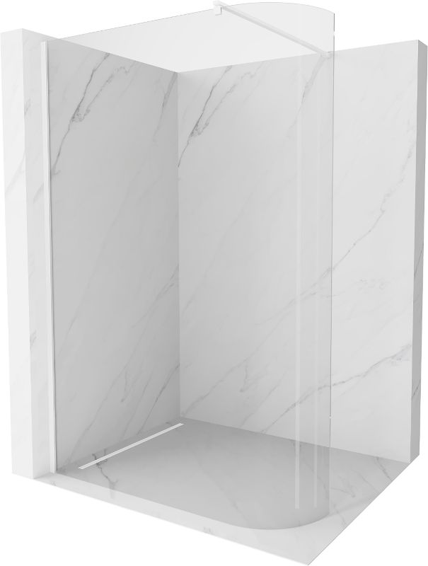 Ścianka prysznicowa Mexen Kioto biała 120x200 cm 800-120-101-20-06 1 szt.