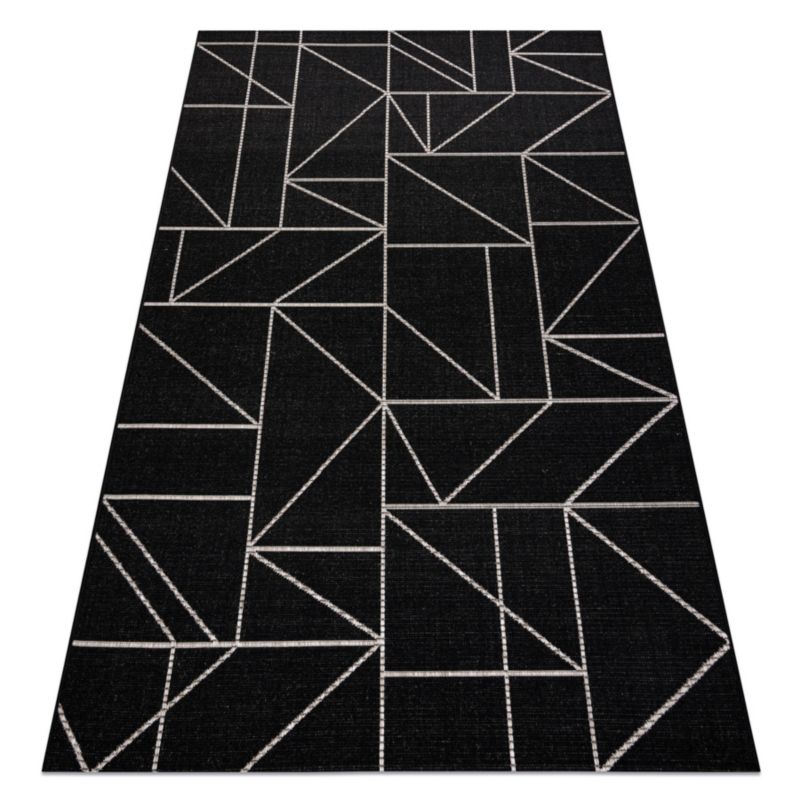 Dywan zewnętrzny Floorlux RugsX 60x110 cm czarny DEV1386 1 szt.