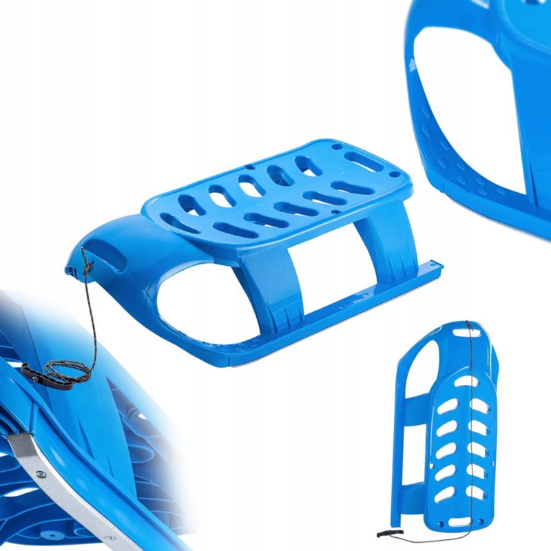 Sanki Plastikowe KADAX Dla Dzieci Ślizg Zjazdowy Z Rączką i sznurkiem mocne 1szt.