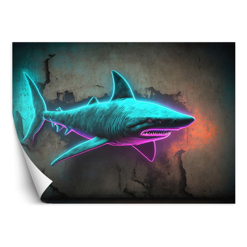 Fototapeta Feeby Zwierzęta Rekin Neon 400x280 1 szt