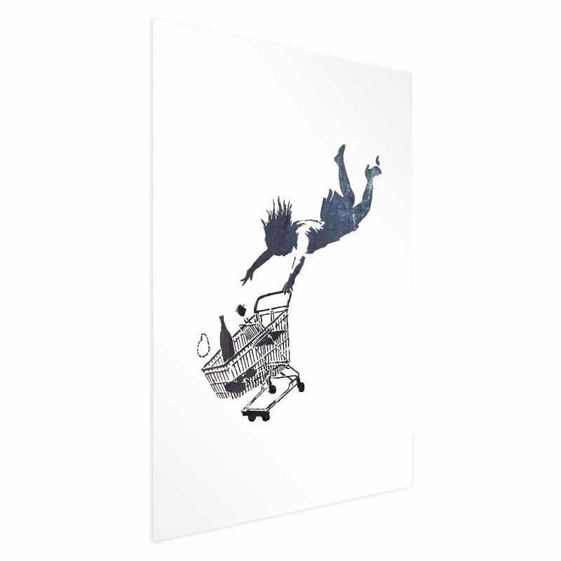 Plakat Artgeist Szał zakupów 29,7x42 cm bez ramy 1 szt